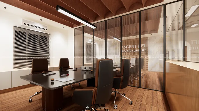 Linear Workstation Layout